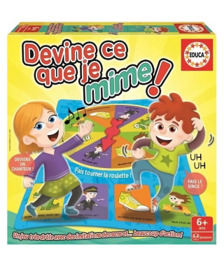 EDUCA - Devine ce que Je Mime - Jeu éducatif