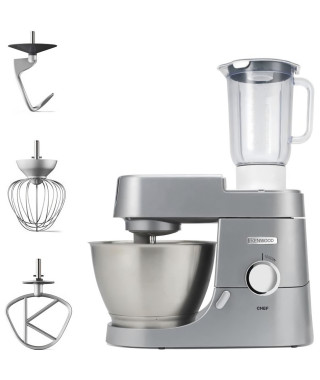 Robot pâtissier KENWOOD Chef KVC3110S - Gris argenté - 1000 W