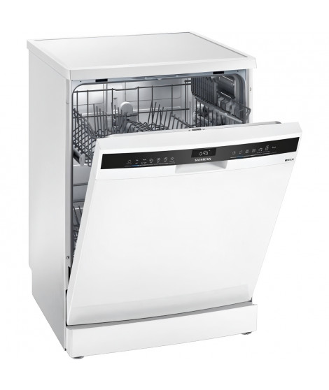 Lave-vaisselle pose libre SIEMENS SN23IW08TE iQ300 -12 couverts - Induction - L60cm - Home Connect - 48 dB - Blanc