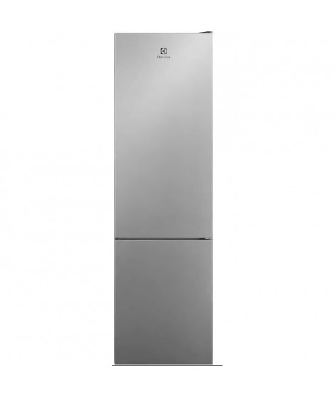 Réfrigérateur congélateur bas ELECTROLUX - LNT5MF36U0 - 360L (266+94)- Froid ventilé - No Frost - H201 x L60cm - Inox