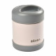 Béaba Portion Pot de Conservation Inox Isotherme Gris Rose 300ml