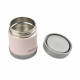 Béaba Portion Pot de Conservation Inox Isotherme Gris Rose 300ml