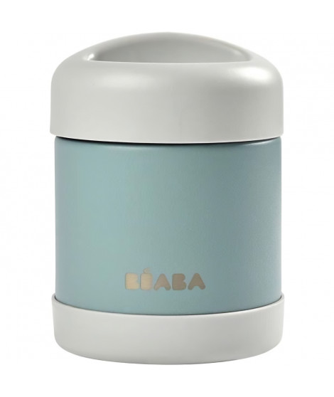 BEABA Portion de conservation inox isotherme 300 ml (light mist/eucalyptus green)