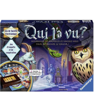 Qui l'a vu ? - Jeu de société - De 2 a 4 joueurs - Des 6 ans - Version française - Ravensburger
