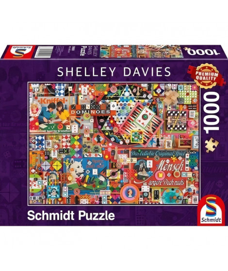 Puzzle - SCHMIDT SPIELE - Jeux de société vintage - 1000 pieces