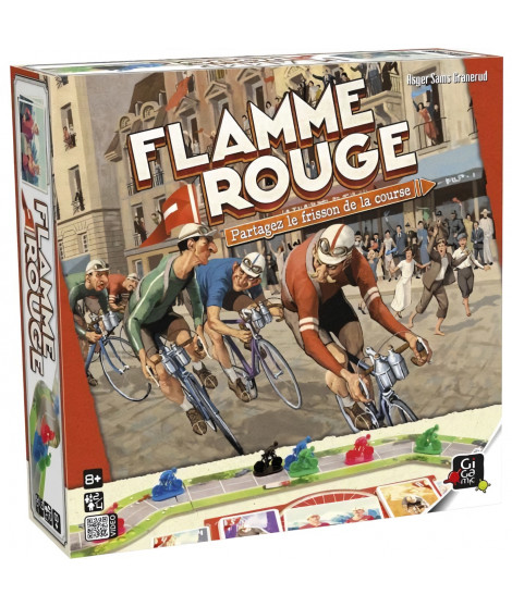 Jeu de stratégie Flamme Rouge GIGAMIC - A partir de 8 ans