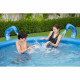 Piscine hors sol autoportante BESTWAY - Fast Set Pieuvre Octopool - 274 x 76 cm - Ronde (Livrée avec un patch de réparation)