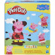 PLAY-DOH - Styles de Peppa Pig avec 9 Pots de pâte a modeler atoxique - 11 accessoires - jouet pour enfants - des 3 ans - Les…