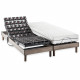 DEKO DREAM Ensemble matelas+sommier relaxation électrique ERGO 9 Dreamzone - 2x90x200 cm - Matelas ressorts ensachés