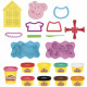 PLAY-DOH - Styles de Peppa Pig avec 9 Pots de pâte a modeler atoxique - 11 accessoires - jouet pour enfants - des 3 ans - Les…