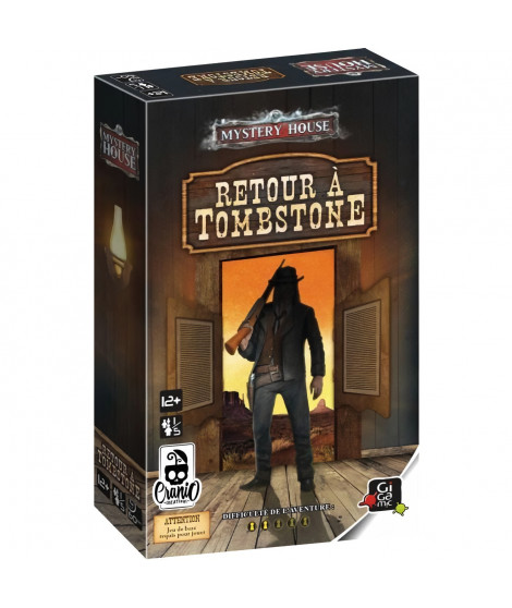 Gigamic - Mystery house 3 - Retour a Tombstone - Jeux de société