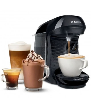 Machine a café multi-boissons BOSCH TAS1002N TASSIMO HAPPY - T-Disc - Arret automatique - Noir