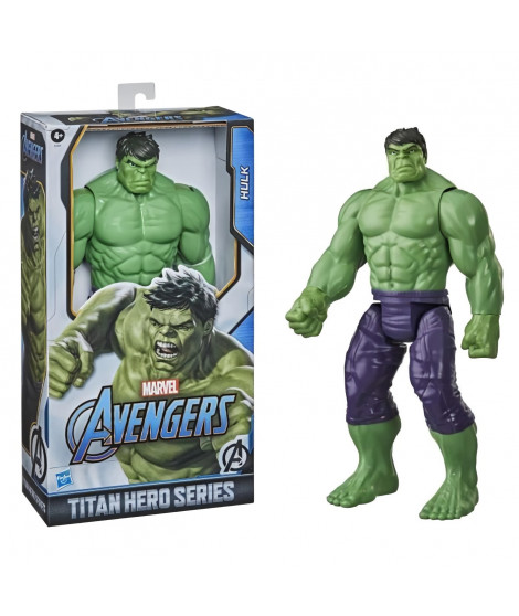 Figurine Hulk Blast Gear Deluxe de 30 cm - MARVEL AVENGERS - Titan Hero Series pour enfants a partir de 4 ans