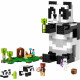 LEGO Minecraft 21245 Le Refuge Panda, Jouet de Maison, avec Figurines Animaux et Squelette