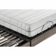 DEKO DREAM Ensemble matelas+sommier relaxation électrique ERGO 2 Dreamzone - 2x90x200 cm - Matelas ressorts ensachés