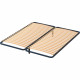 SEDAC Sommier 180 x 200 - Acier bleu nuit - Loysa