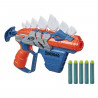 Blaster NERF DinoSquad Stegosmash - Design de stégosaure - 5 fléchettes - Extérieur