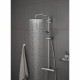GROHE Colonne de douche mitigeur thermostatique Vitalio Joy 260, tete de douche,260mm, douchette 3 jets, 27298002