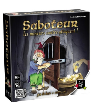 Gigamic - Saboteur 2 : Les mineurs contre-attaquent - Jeu de société, carte, bluff