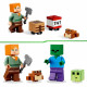 LEGO Minecraft 21240 Aventures dans le Marais, Jouet de Construction, avec Figurine Zombie