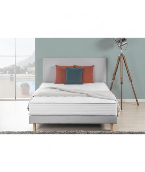 DEKO DREAM - Matelas Latex 140x190 - 18cm d'épaisseur Pure