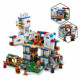 LEGO 21188 Minecraft Le Village Lama, Jouet de Maison, avec Figurines Animaux, Mobs Minecraft et Épée, Cadeau Enfants 9 Ans