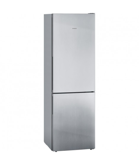 SIEMENS - Réfrigérateur combiné pose-libre IQ500 inox-easyclean -Vol.total: 308l - réfrigérateur: 214l -congélateur: 94l - Lo…