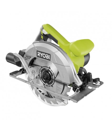 Scie circulaire RYOBI - RCS1400-G - 1400W - 66mm a 90° - Livrée avec accessoires