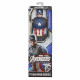 MARVEL AVENGERS - Titan Hero Series - Figurine de collection Captain America de 30 cm - jouet pour enfants a partir de 4 ans