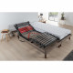 DEKO DREAM Ensemble matelas+sommier relaxation électrique COMFORT Samba - 2x80x200 cm - Matelas mousse