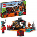 LEGO 21185 Minecraft Le Bastion du Nether, Jouet des 8 Ans, avec Figurines de Cochon et Piglins