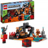 LEGO 21185 Minecraft Le Bastion du Nether, Jouet des 8 Ans, avec Figurines de Cochon et Piglins