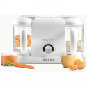 BEABA, Babycook Duo, robot bébé 4 en 1, contenance XXL, blanc