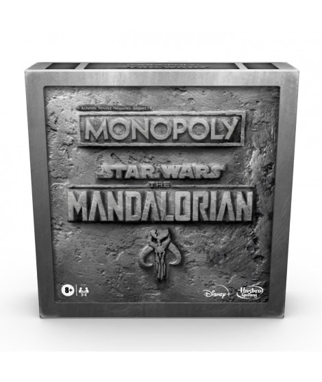 MONOPOLY - édition Star Wars The Mandalorian - Jeu de plateau - protéger L'Enfant (« bébé Yoda »)