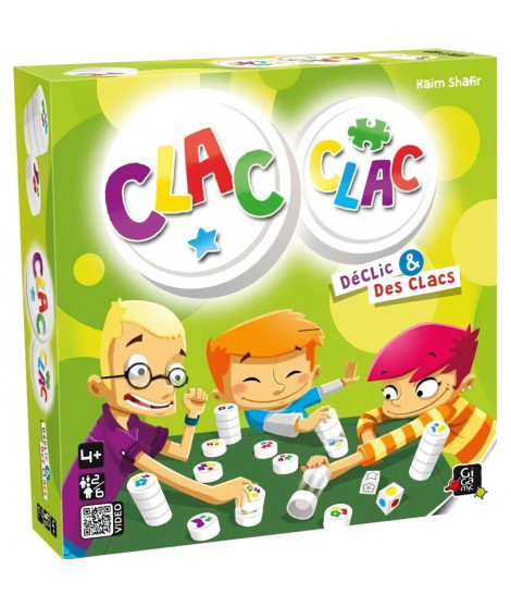 Jeu de société Clac clac GIGAMIC - Pour garçons et filles a partir de 4 ans