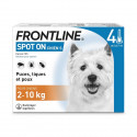 FRONTLINE Spot On Chien S - 2 a 10 kg - 4 pipettes- Puces tiques et poux