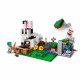 LEGO 21181 Minecraft Le Ranch Lapin, Jouet, avec Figurines Animaux de la Ferme, Zombie, TNT, Garçons et Filles Des 8 Ans