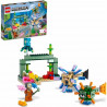 LEGO 21180 Minecraft Le Combat Des Gardiens, Set Aventure Sous-Marine, Jouet de Construction Enfants +8 ans et Figurines Mobs