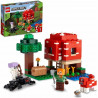 LEGO 21179 Minecraft La Maison Champignon, Set Jouet de Construction pour Enfants des 8 ans, Idée de Cadeau, avec Figurines