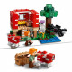 LEGO 21179 Minecraft La Maison Champignon, Set Jouet de Construction pour Enfants des 8 ans, Idée de Cadeau, avec Figurines