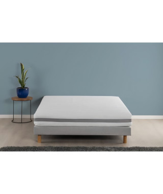 Matelas 140x190 cm DEKO DREAM Hygioconfort - Ressorts - Ferme - 5 Zones - Déhoussable - 2 personnes