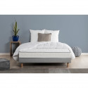 DEKO DREAM Pack Matelas mousse 140x190 + Couette 220x240 + 2 Oreillers 60x60 - 16 cm - STAR