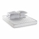 DEKO DREAM Pack Matelas mousse 140x190 + Couette 220x240 + 2 Oreillers 60x60 - 16 cm - STAR