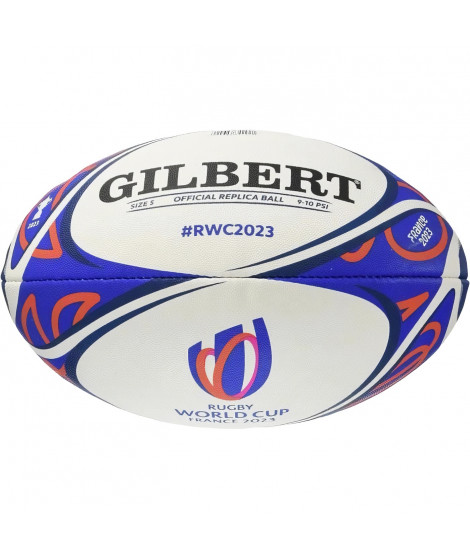 Ballon de rugby - France - GILBERT - Replica RWC2023 - Taille 5