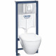 GROHE - Pack Bati WC Solido Compact - WC 6-9 l 1,13m