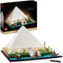 LEGO 21058 Architecture La Grande Pyramide de Gizeh, Loisir Créatif Maquette a Construire, Monument du Monde et Décoration