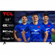 TCL 58P631 - TV LED UHD 4K - 58 (147 cm) - HDR (HDR10, HDR HLG) - Google TV - 3 X HDMI 2.1