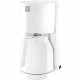 MELITTA 1017-05 Cafetiere filtre avec verseuse isotherme Enjoy II Therm - Blanc