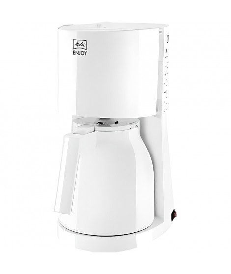 MELITTA 1017-05 Cafetiere filtre avec verseuse isotherme Enjoy II Therm - Blanc