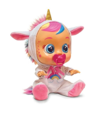 Poupon Fantaisie Licorne - Cry Babies IMC TOYS - Fantasy Dreamy - Fille - a partir de 18 mois